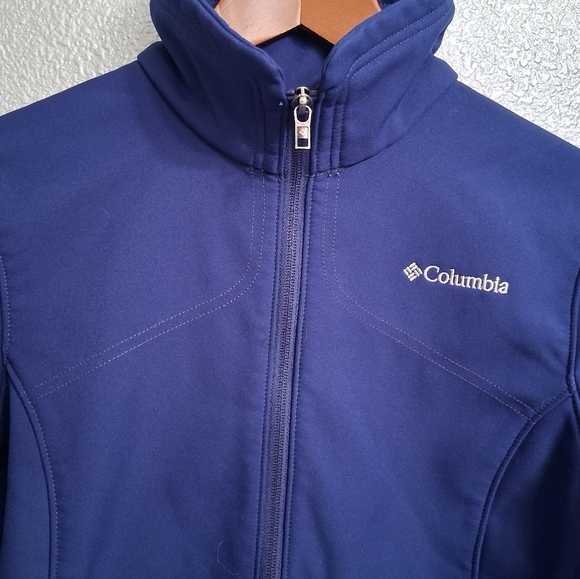 Columbia Women's Blue Omni Shield Soft Shell Jacket   Size M - Picture 9 of 14